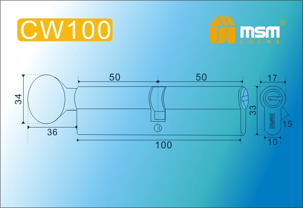 МС ЦМ СW100 SN (мат. никель) перфо к/в — изображение 2