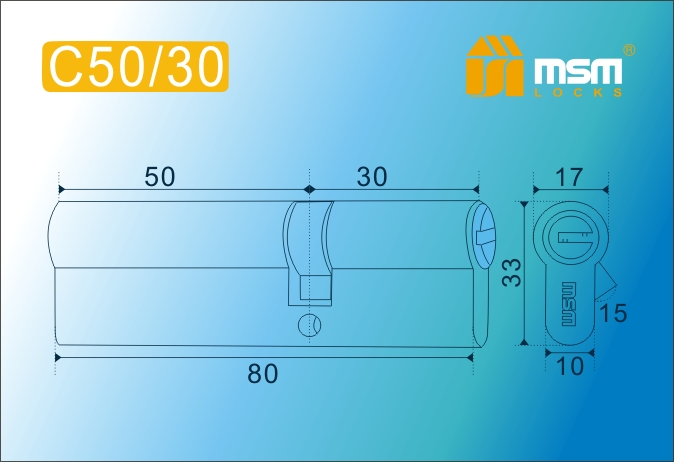 МС ЦМ С50/30 SN (мат.никель) перфо к/к — изображение 2