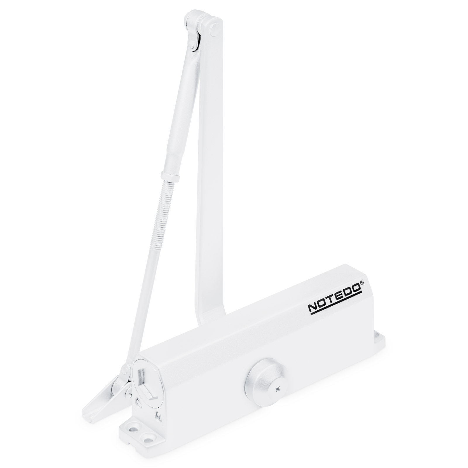 NOTEDO Доводчик дверной DC-180-Классика WHITE до 180кг белый
