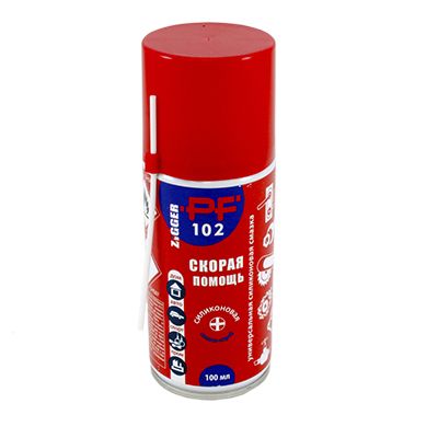 Смазка силиконовая KIM-TEC ( ZIGGER PF) 102, 160мл арт.11-04-14 (12)