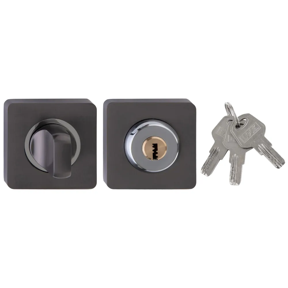 Завертка с ключем Lock OLS (R) Grafit key, графит